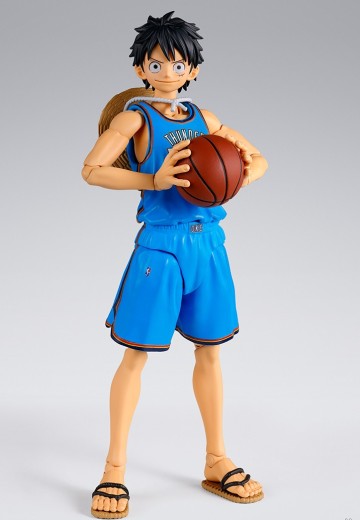 S.H.Figuarts 航海王×NBA 蒙奇·D·路飞 -俄克拉荷马城雷霆队 ver.- | Hpoi手办维基