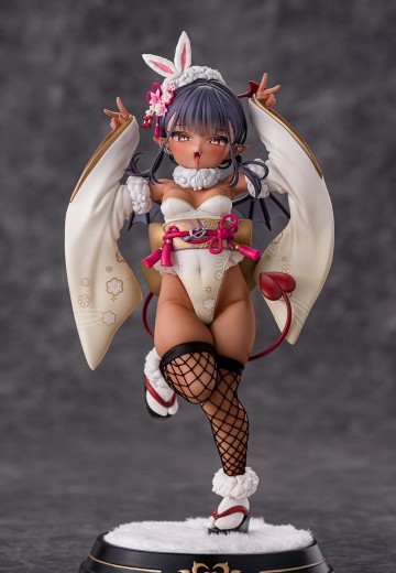 褐色小魅魔 和服兔女郎