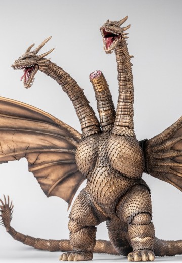 极致超值系列 哥斯拉vs王者基多拉(1991) 王者基多拉 战损版 (1991) | Hpoi手办维基