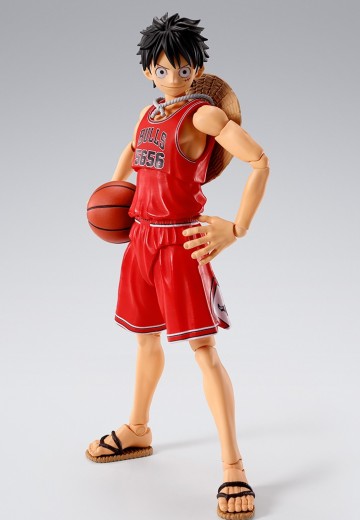 S.H.Figuarts 航海王×NBA 蒙奇·D·路飞 -芝加哥公牛队ver.- | Hpoi手办维基
