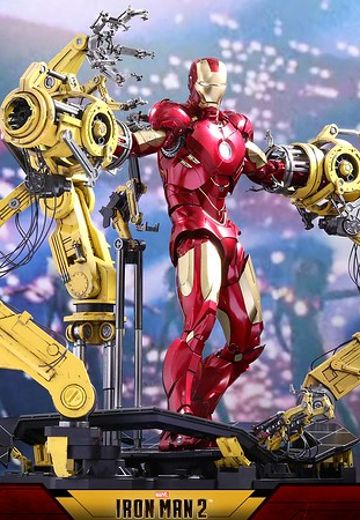 MMS461D22 钢铁侠 MK4 合金人偶 + 拆甲机台套装 | Hpoi手办维基