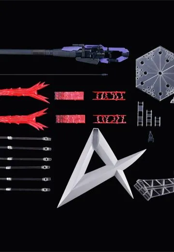 RG  Hi-ν高达专用超级米加火箭炮发射器&浮游炮展示组件 | Hpoi手办维基