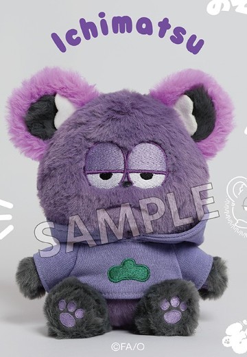 毛绒绒玩偶 阿松 一松