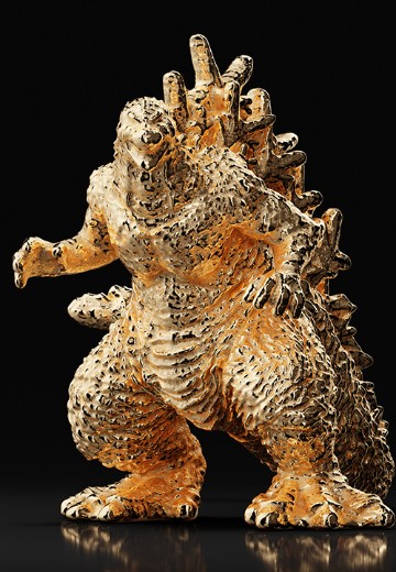 《哥斯拉-1.0》迷你手办 Ver.2 黄金款（18K黄金）