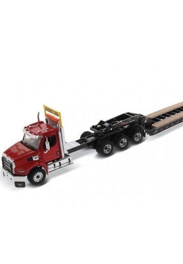 71090 西部之星49X SB FA大件牵引车+XL120平板拖车