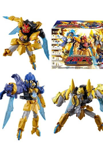 迷你塑料模型 头号合体系列01 手誓剑&狮子爆能枪50&暴龙锤50套装 | Hpoi手办维基