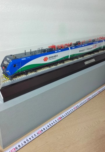 S比例 国能集团铁路 CEA1E电力机车 3辆重连套装 静态