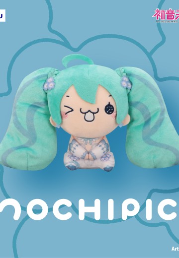 MOCHIPICO 毛绒玩偶 初音未来 粉蝶花 | Hpoi手办维基