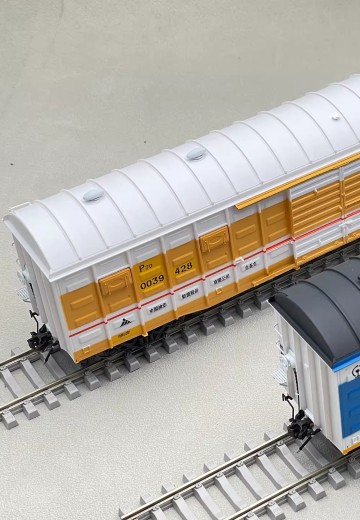 P70铁路棚车 特殊涂装 2辆套装