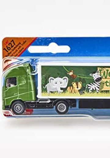 1627 沃尔沃FH16牵引卡车+货柜半挂拖车