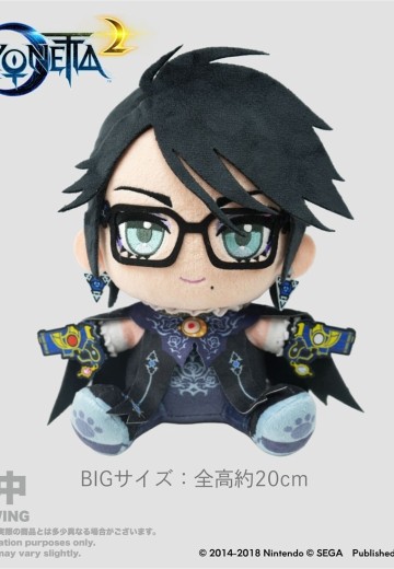 猎天使魔女2 坐姿大号毛绒挂件 贝优妮塔