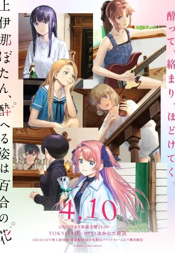 上伊那牡丹，酒醉身姿似百合花般