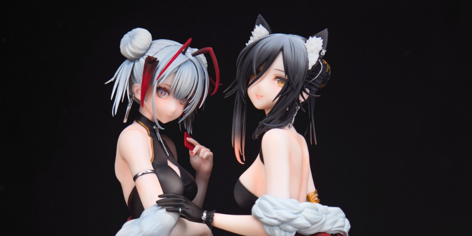 明日方舟 W黑礼服Ver. GK涂装作品