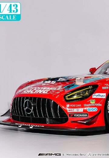 初音未来 GT企划 1/43 GOODSMILE 初音未来 AMG 2026 开幕战