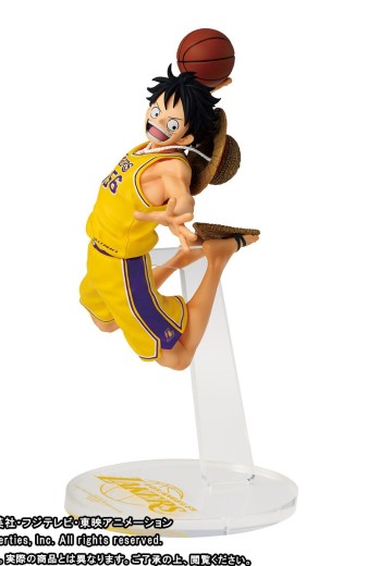 MASTER STARS PIECE 航海王×NBA  蒙奇·D·路飞 洛杉矶湖人队