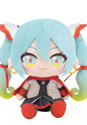 高达45周年 × 初音未来 毛绒玩偶 初音未来 × 机动武斗传G高达