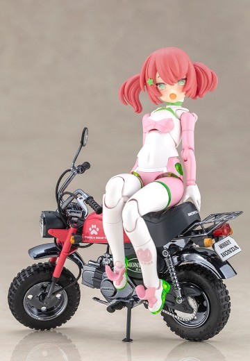 女神装置 PUNI☆MOFU 赛车猫猫 和 本田 Z50J-1 Monkey