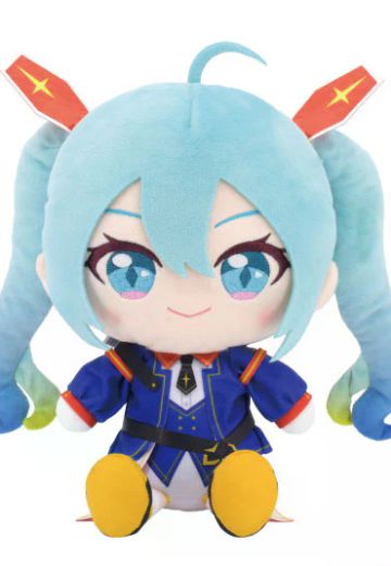 高达45周年 × 初音未来 毛绒玩偶 初音未来 × 机动战士高达