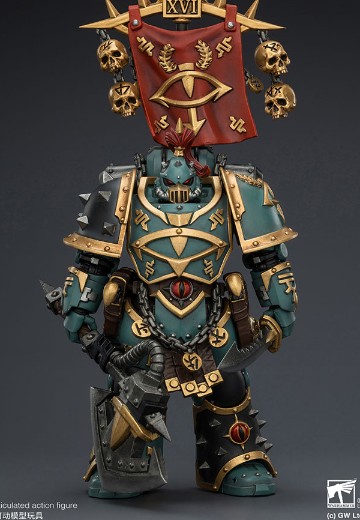 战锤：荷鲁斯之乱 荷鲁斯之子 维伦·亚述巴尼拔 真正之子大师，持蛇之斧