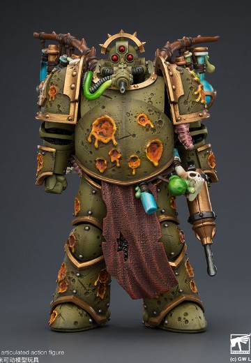 战锤：荷鲁斯之乱 死亡守卫 病毒精炼者 配备注射手枪和超级衰败掷弹