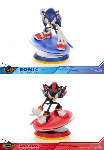 索尼克大冒险2 雕像 索尼克& 暗影 | Hpoi手办维基