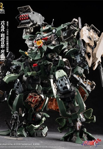 超可动拼装系列 赤热 闪耀红星-通用机-戟虎贰式