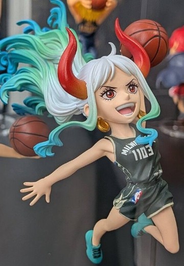 WCF世界收藏人偶 航海王×NBA 大和 | Hpoi手办维基