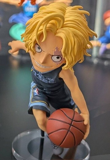 WCF世界收藏人偶 航海王×NBA 萨博 | Hpoi手办维基