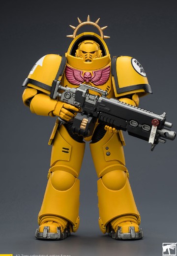 战锤40000 游戏版 帝国之拳 重装仲裁者 配备重型爆矢步枪和爆矢手枪 | Hpoi手办维基