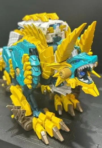 SYNERGENEX 怪物猎人 × 索斯机械兽 狂野长牙狮・雷狼龙