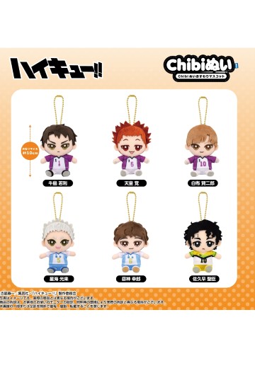 排球少年 Chibi坐姿毛绒挂件 第三弹 | Hpoi手办维基