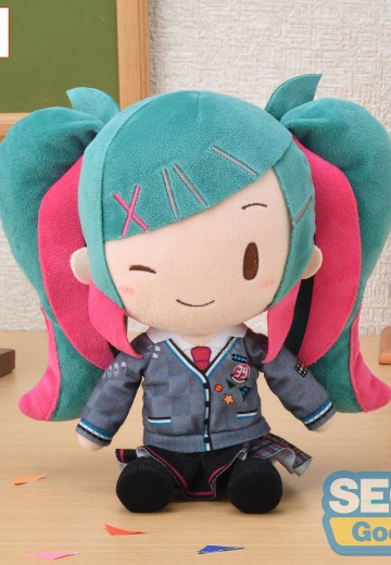 Fuwa Petit 初音未来：缤纷舞台 教室世界 初音未来 M码毛绒玩偶 | Hpoi手办维基