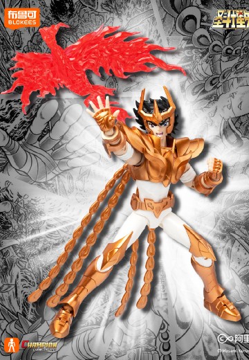 布鲁可积木人 圣斗士星矢超越版-凤凰座一辉 | Hpoi手办维基
