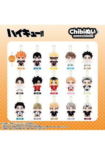 排球少年 Chibi坐姿毛绒挂件 第二弹 | Hpoi手办维基