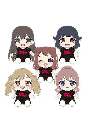 换装毛绒玩偶 BanG Dream! Poppin'Party 户山香澄/花园多惠/牛込里美/山吹沙绫/市谷有咲