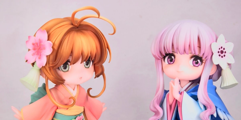 烘山芋和服小樱知世 gk涂装作品