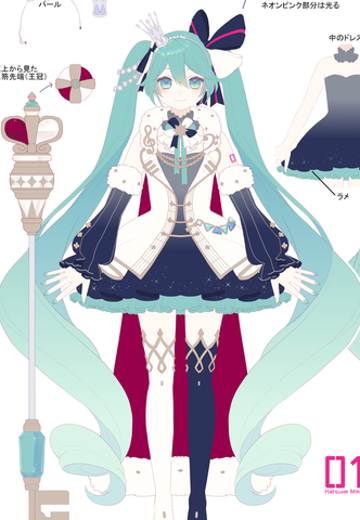 粘土人 初音未来 20周年纪念