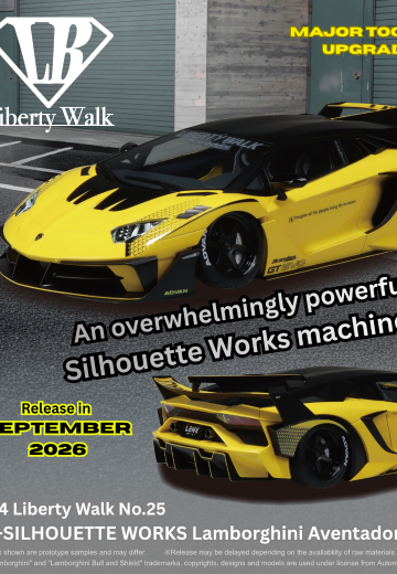 LB-SILHOUETTE WORKS 兰博基尼 Aventador GT Evo Ver.1