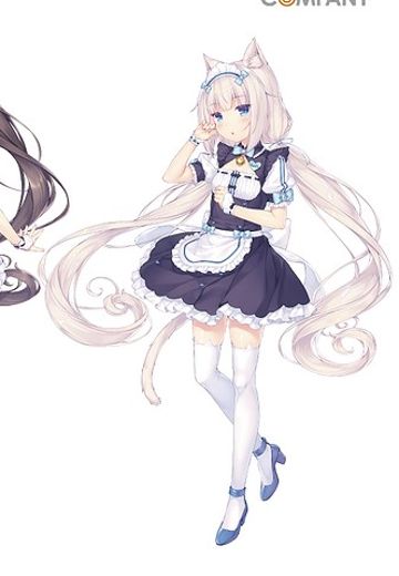粘土娃 猫娘乐园：世界连接 香草 | Hpoi手办维基