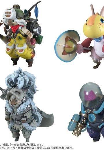 Figure Builder 怪物猎人 Plus 随从艾露猫收藏 第1弹 | Hpoi手办维基
