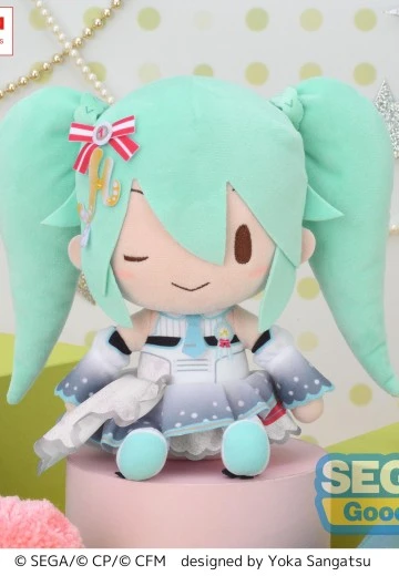 fuwa petit 初音未来：缤纷舞台！毛绒玩偶 舞台“世界”的初音未来 M号 ~Brand New World~ | Hpoi手办维基