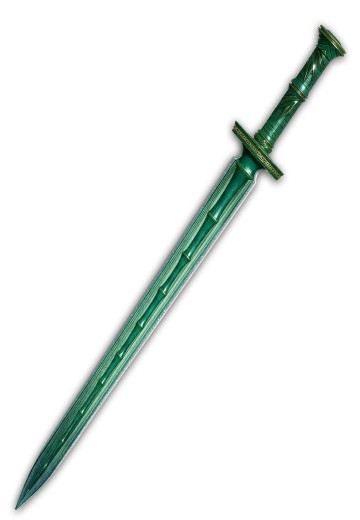 青竹蜂云剑1：1武器模型