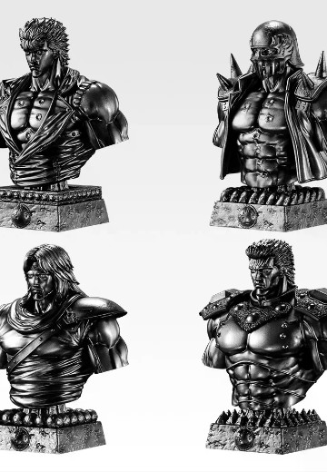 一番赏 北斗神拳 -FIST OF THE NORTH STAR- D奖 乱世斗神胸像 北斗四兄弟 | Hpoi手办维基