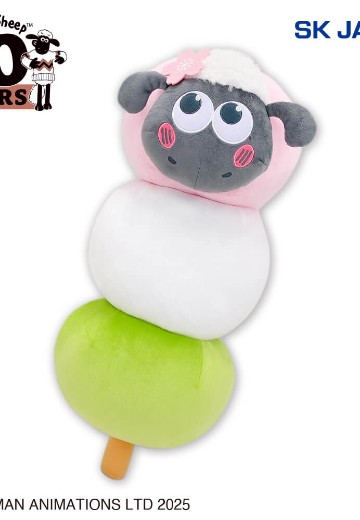 小羊肖恩 Cute Shaun 三色团子大毛绒