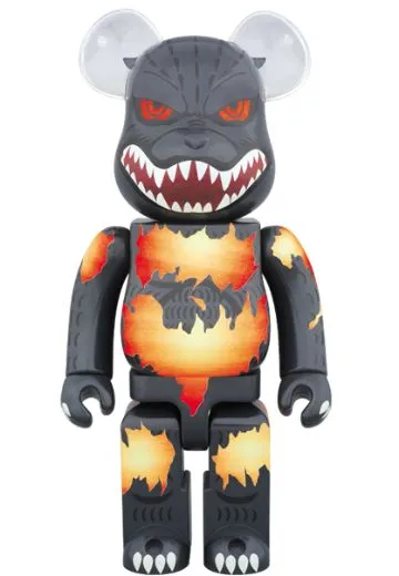 BE@RBRICK 哥斯拉（死亡哥斯拉燃烧版）1000% | Hpoi手办维基