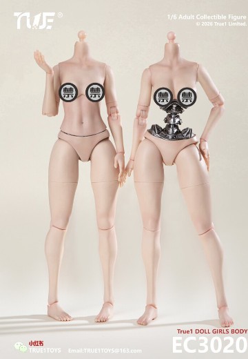 半机械女素体 白肌色