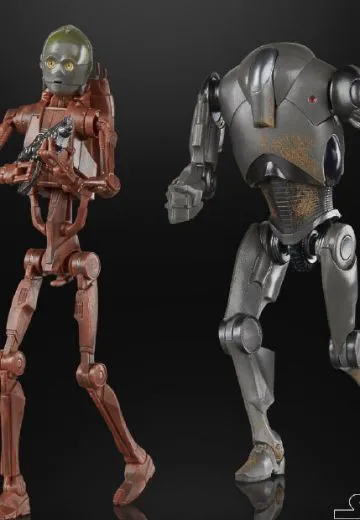 黑色系列 星球大战 C-3PO（B1战斗机器人身体）& 超级战斗机器人套装 | Hpoi手办维基