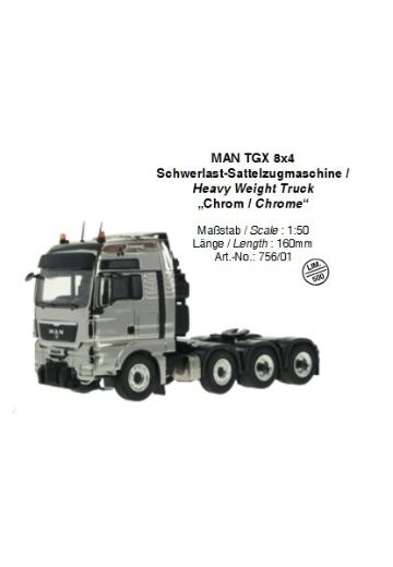 756 MAN TGX 8×4牵引卡车