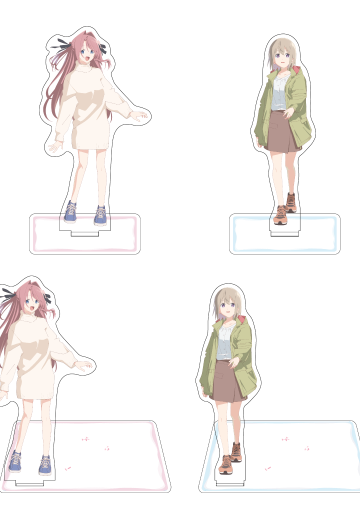 上伊那牡丹，醉姿如百合 亚克力立牌杯垫套装 | Hpoi手办维基