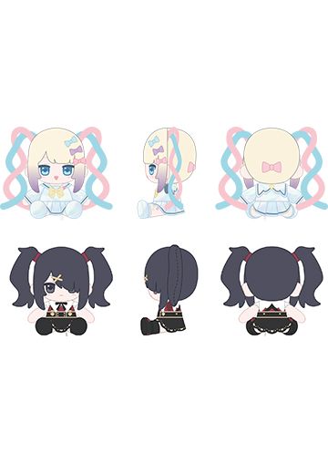 主播女孩重度依赖 坐姿毛绒玩偶